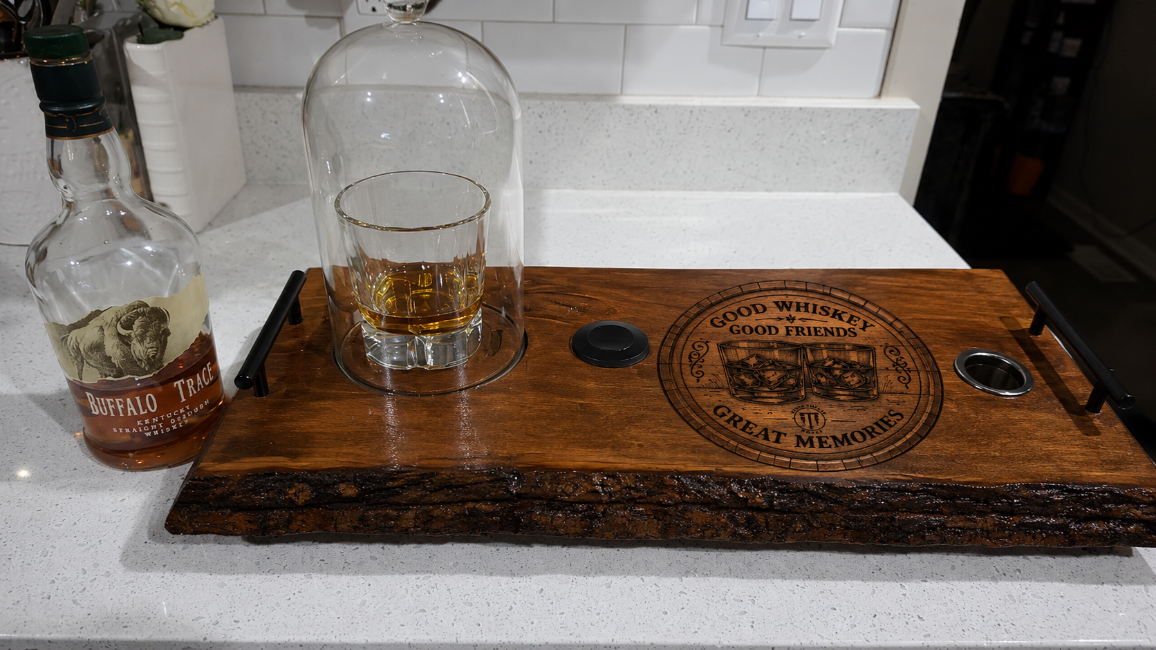 Walnut Whiskey Smoker